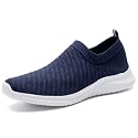 konhill Womens Slip On Sneakers Lightweight Knit Walking Shoes