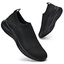 konhill Womens Slip On Sneakers Lightweight Knit Walking Shoes