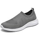 konhill Womens Slip On Sneakers Lightweight Knit Walking Shoes