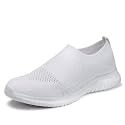 konhill Womens Slip On Sneakers Lightweight Knit Walking Shoes