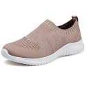 konhill Womens Slip On Sneakers Lightweight Knit Walking Shoes