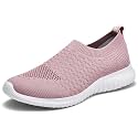 konhill Womens Slip On Sneakers Lightweight Knit Walking Shoes