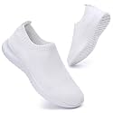 konhill Womens Slip On Sneakers Lightweight Knit Walking Shoes