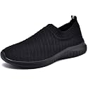 konhill Womens Slip On Sneakers Lightweight Knit Walking Shoes