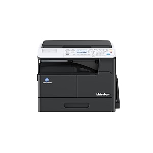 konicaminolta bizhub 205i multi-functional 20 ppm scannercopiernetwork laser printer a3 a4 amp a5 print size capabilities grey with 2 toner