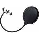 Konig & Meyer Double Nylon Screen Pop Filter with Standaed Gooseneck, Black (30700-000-55)