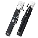 KONLLEN 2x4 Hard Pool Cue Case – Professional Billiards Cue Case for 2 Butts & 4 Shafts, Durable Hard Shell Cue Bag with Adjustable Shoulder Strap, Large Storage Pockets