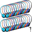 Konohan 12 Pack Headphones Bulk for Classroom Student, Colorful