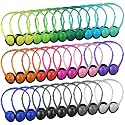 Konohan 32 Pack Headphones Bulk for Classroom Student, Multicolor