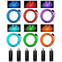 Konohan 6 Pack 16.4 ft El Wire Lights, Wearable LED Lights for Costume DIY