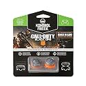 KontrolFreek Call of Duty: Black Ops 4 Grav Slam for Xbox One and Xbox Series X Controller | Performance Thumbsticks | 1 High-Rise Convex, 1 Mid-Rise Convex | Gray/Orange