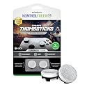KontrolFreek Clutch for Xbox One and Xbox Series X Controller | Performance Thumbsticks | 2 Low-Rise Concave | Black & White