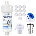 Konvio Neer Washing Machine Water Filter, Hard Water Filter with 10 Balls