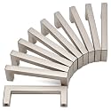 KOOFIZO 10 Pack 3 in Brushed Nickel Cabinet Pulls, Drawer Handles 1816