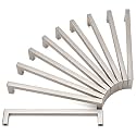 KOOFIZO 10 Pack 6-1/4 in Brushed Nickel Cabinet Pulls, Drawer Handles 1816