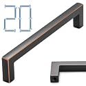 KOOFIZO 20 Pack 5 in Oil Rubbed Bronze Cabinet Pulls, Drawer Handles 1816