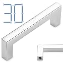 KOOFIZO 30 Pack 3 in Polished Chrome Cabinet Pulls, Drawer Handles 1816