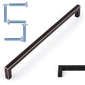 KOOFIZO 5 Pack 7-1/2 in Oil Rubbed Bronze Cabinet Pulls Drawer Handles 1816