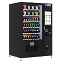 KoolMore Refrigerated Snack Vending Machine with 60 Slots and 22 Inch Touch Screen with CC Reader and Coin/Bill Acceptor in Black (KM-VMRT-50-BCR)