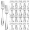 KOOMADE 60 PCS Windsor Dinner Fork Set - Stainless Steel Silverware Fork 7.1 Inch with Dishwasher Safe Flatware Forks for 60,Table Forks for Home,Kitchen or Restaurant