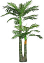 KOONIV Big Artificial Palm Tree Green Plant Home Decorative Artificial Tree Bonsai Artificial Plant  with Pot
