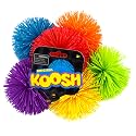 Koosh Balls 3 inch, 3 Pack Assorted Colors - Kids' Beach & Outdoor Fun, Ages 3+