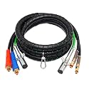 KOOTANS 15ft 3 in 1 ABS & Semi Truck Power Air Line Hose Kit