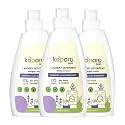Koparo Clean Laundry Liquid With Soothing Fragrance Of Lavender, Lilac &amp; Bergamot| Biodegradable, Eco-Friendly And Plant Based | Kid &amp; Pet Safe| 1.5 Litre - Pack of 3 x 500 Ml