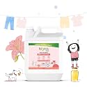 Koparo Laundry Liquid Detergent | 3 Litres | Lily & Vanilla Fragrance | Top Load, Front Load Washing Machine & Hand Wash Friendly | Organic | Tough on Stains, Safe for Kids