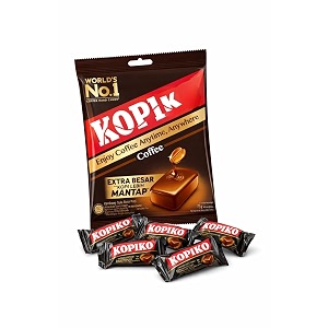 kopiko coffee candy rich coffee flavour hard candy extra besar pack 175g imported from biteza