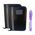 Kopila Synthetic Leather Top Material 20 Leafs Office fle /Document Holder/Certificate Holder/grey file Set of 2