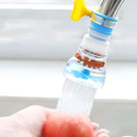 KOPTER - Tap Mount Water Filter 360 Rotating with Fan for Taps Bathroom /Basin /Kitchen Tap Mount Water Filter