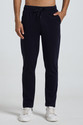 KOR Solid Men Black Track Pants