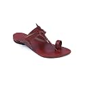 KORAKARI Men Kolhapuri Chappal Handcrafted Sandal Smooth