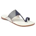 KORAKARI Mens Kolhapuri Chappal Handcrafted Sandal Smooth