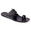 KORAKARI Mens Kolhapuri Chappal Handcrafted Sandal Smooth