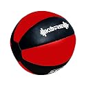 Kore 1-10 Kg Leather Medicine Ball, Soft Shell with Non-Slip Grip for Cross Training Exercise