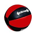 Kore 1-10 Kg Leather Medicine Ball, Soft Shell with Non-Slip Grip for Cross Training Exercise