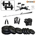 Kore K-20kg Combo 43-WB-SL Home Gym and Fitness Kit
