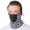 KOREA (Type B) UV Sun Protection Balaclava Half Face Mask - For Golf, Hiking, Running, Cycling &amp; Outdoor Sports