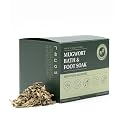 Korean Mugwort Bath & Foot Soak (10 Pack), Herbal Soaking Sachets for Relaxing Home Spa, Traditional Korean Mugwort, Gentle Aroma, Self-Care Bath Experience