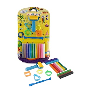 Kores Modelling Clay 220g - 12 Colours