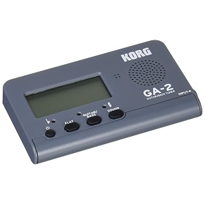 korg ga-2 handheld chromatic tuner silver