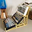 for Korg Volca Multi-Story Stand System - Stackable Rack for 1, 2, or 3 for Volca Units, Space-Saving Synth Organizer (Black)