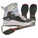 Korkers Women's Buckskin Mary with Kling-On & Studded Kling-On Soles