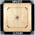 KORNERS Combo of Club Size Carrom Board