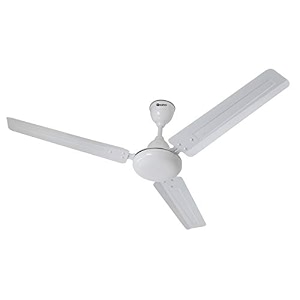 koryo opal series elegant design ceiling fan 75 watt 48 diameter white