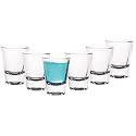 KOSH- Perfect Shot Glass for Party Celebration bar Vodka LemonadeCocktail Club - Set with Heavy Base Bulk, 30 ML,Clear Glasses for Whiskey and Liqueurs (12 PC)