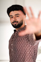 Koshin Men Embroidered Straight Kurta