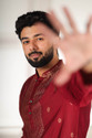 Koshin Men Printed Straight Kurta